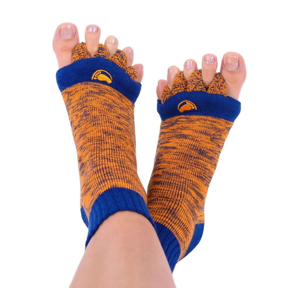 Adjustační ponožky Barva: oranžovo-modrá