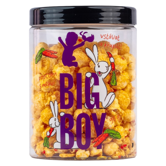 Big Boy Mrkvový popcorn BOB a BOBEK - 90 g
