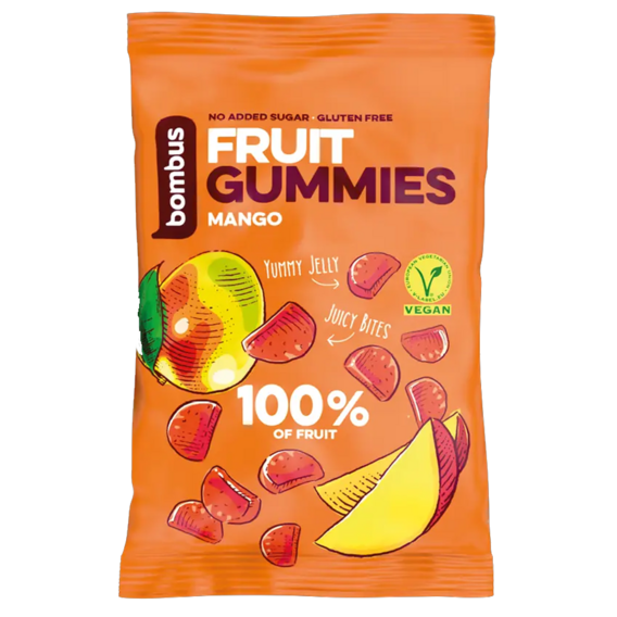 Bombus Fruit Gummies 35 g - broskev