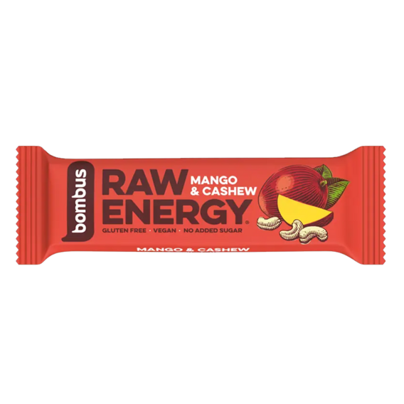 Bombus Raw Energy 50 g - mango
