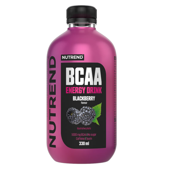 Nutrend BCAA Energy Drink 330ml - ostružina
