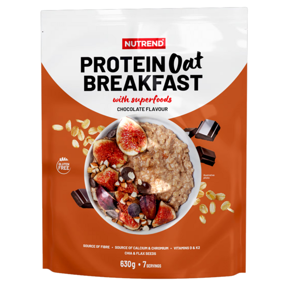 Nutrend Protein Oat Breakfast 630 g - banán